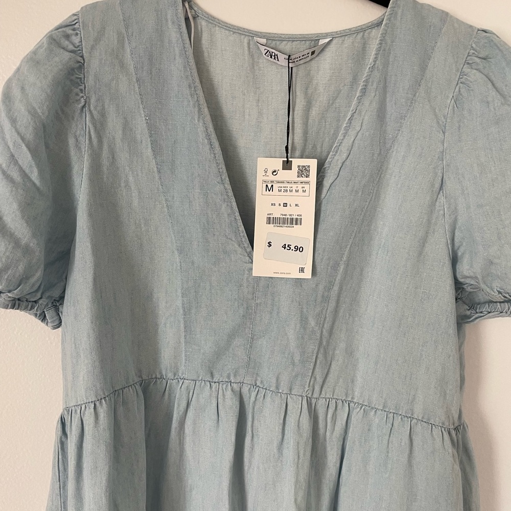 Zara Denim dress in medium